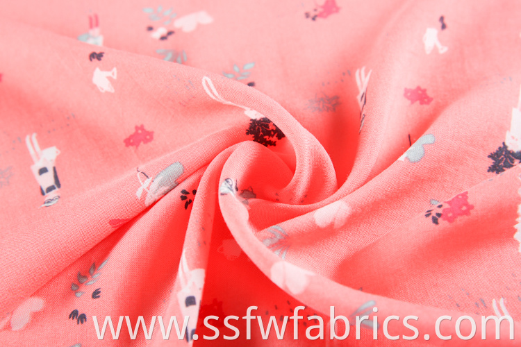 Cute Lovely Fabric Printing Direct